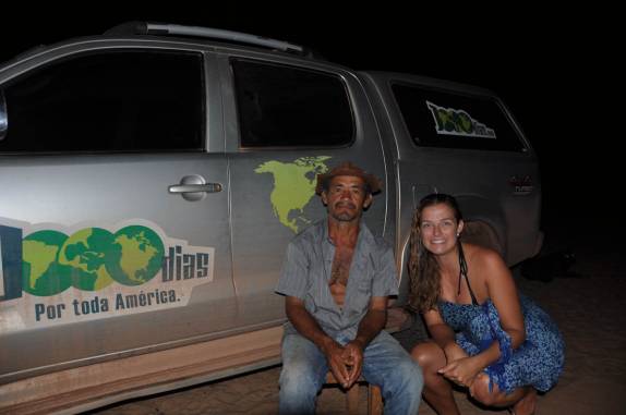 Com o Jaime, qie nos recebeu na comunidade de Riozinho, região de Alto Parnaíba - MA